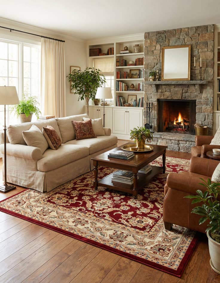 Detail image of 10' x 13' 1 Classic Agra Rug