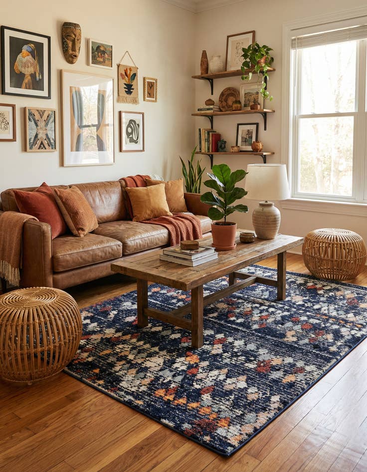 Detail image of 5' x 8' Morocco Rug