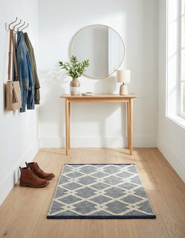 Blueberry Hand Knotted Jill Zarin Dorset Rug
