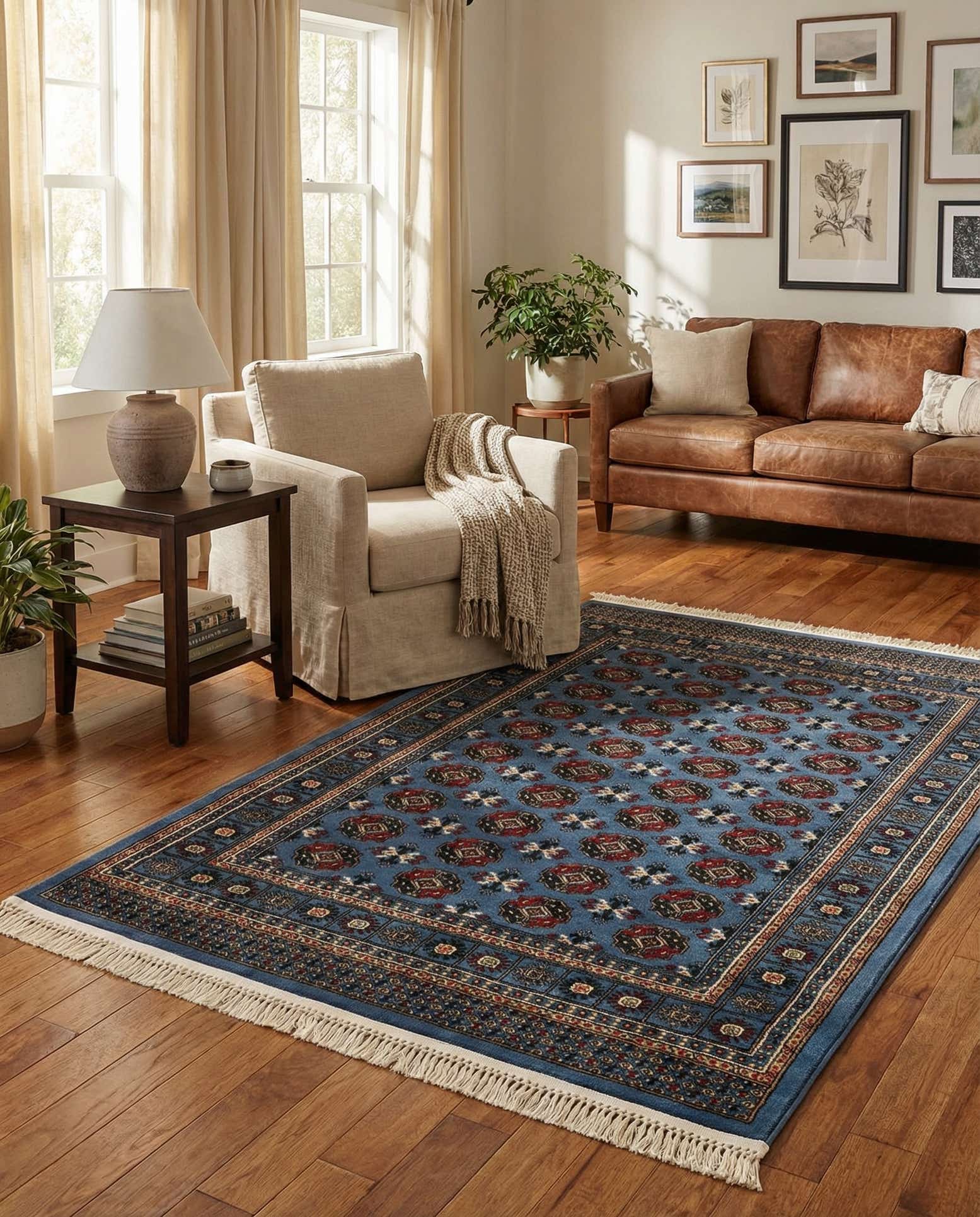 4' x 6' Bokhara Rug