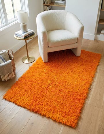 3' 1 x 4' 9 Hand Knotted Moroccan Wool Rug