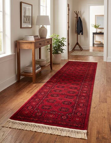 2' x 8' Bokhara Runner Rug