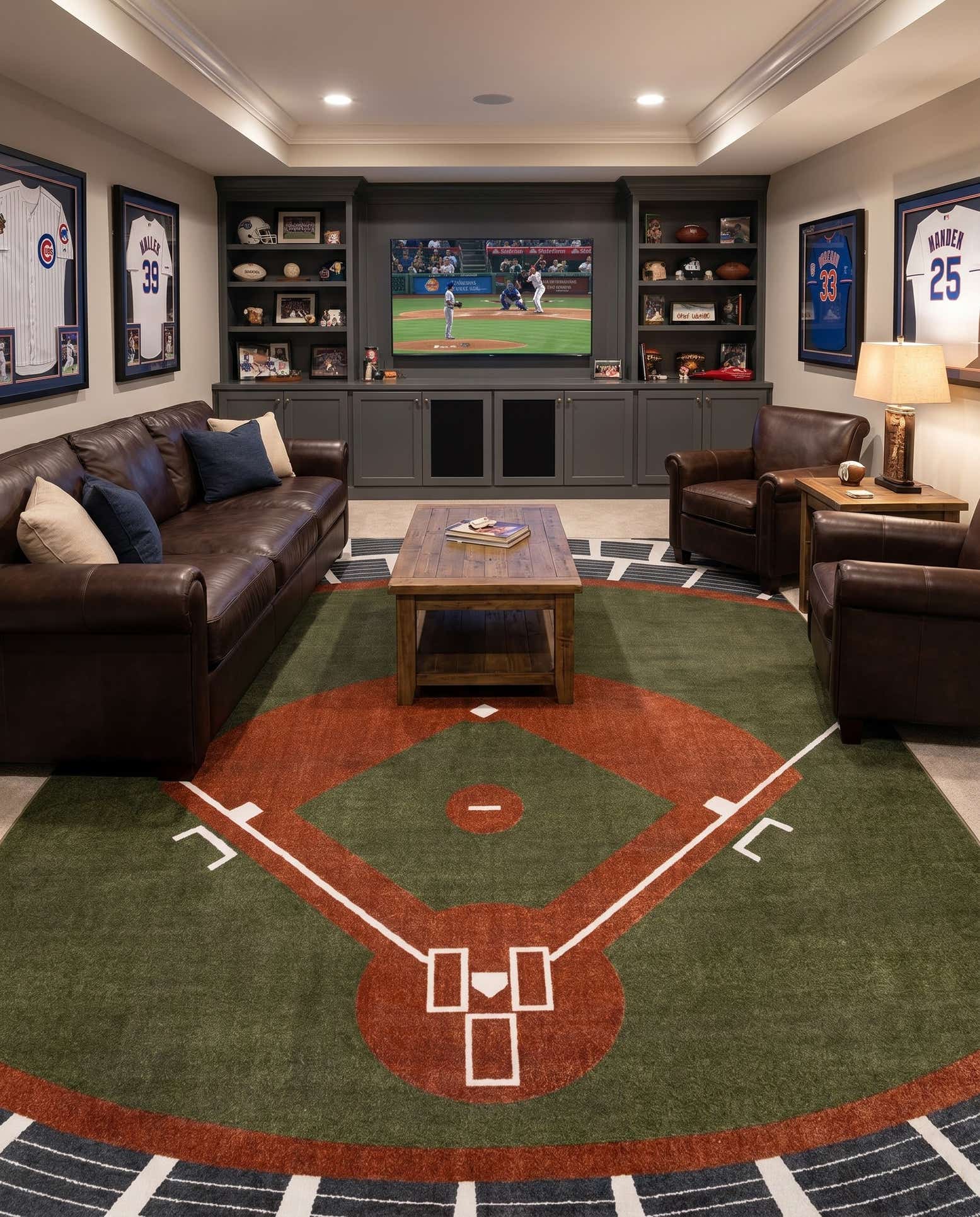 9' x 12' Sports Washable Rug