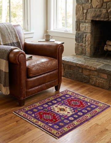2' 1 x 3' 1 Hand Knotted Kazak Rug