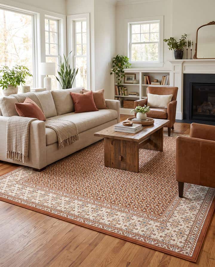 7' 10 x 10' Nain Design Rug