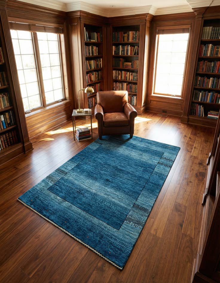 Detail image of 3' 3 x 5' Hand Knotted Kashkuli Rug