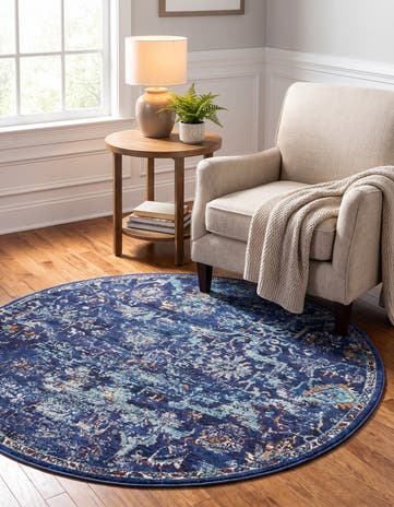 5' x 5' Charlotte Round Rug