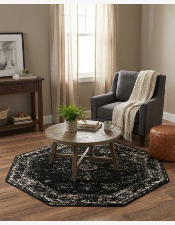 4' 1 x 4' 1 Monte Carlo Octagon Rug