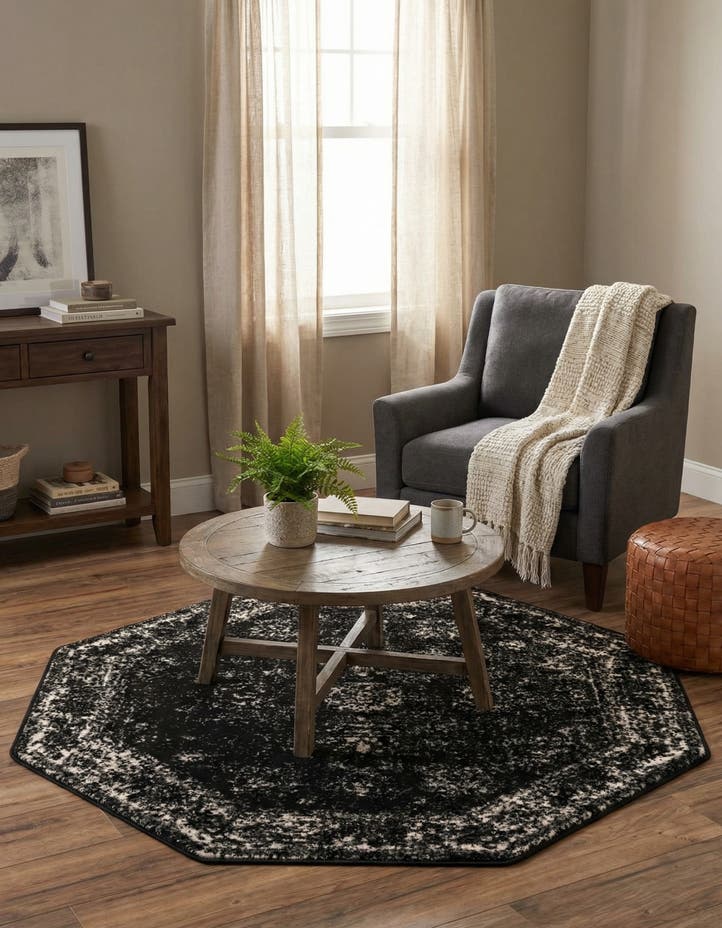 4' 1 x 4' 1 Monte Carlo Octagon Rug