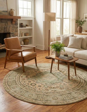 6' x 6' Amina Round Rug