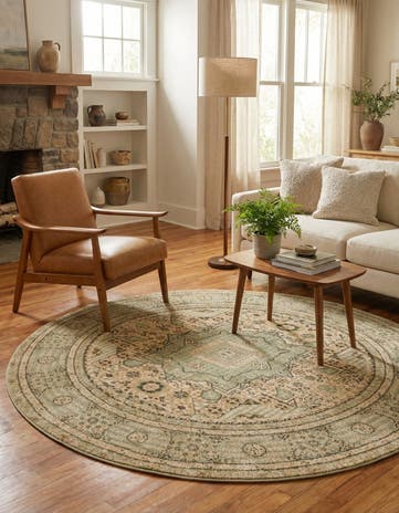 6' x 6' Amina Round Rug