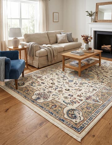 5' x 8' Nain Design Rug