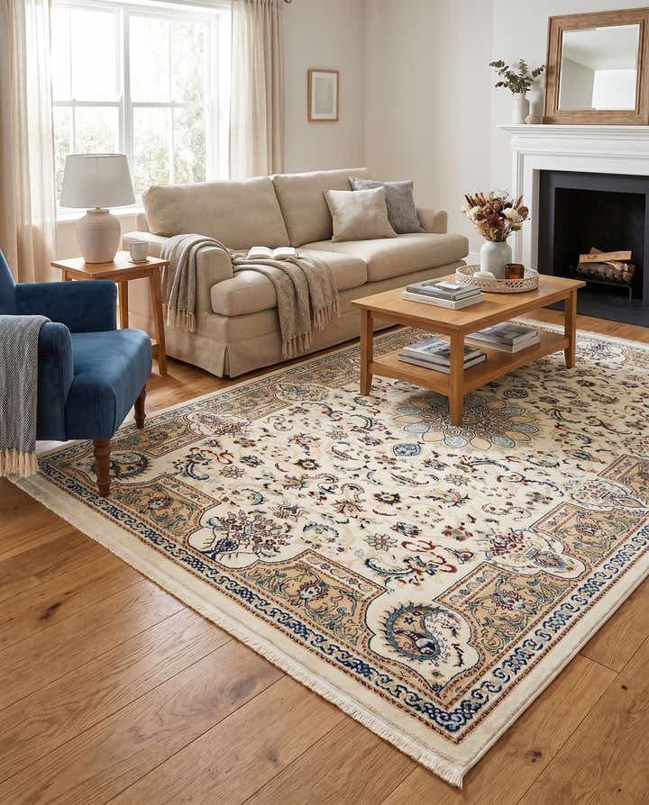 5' x 8' Nain Design Rug