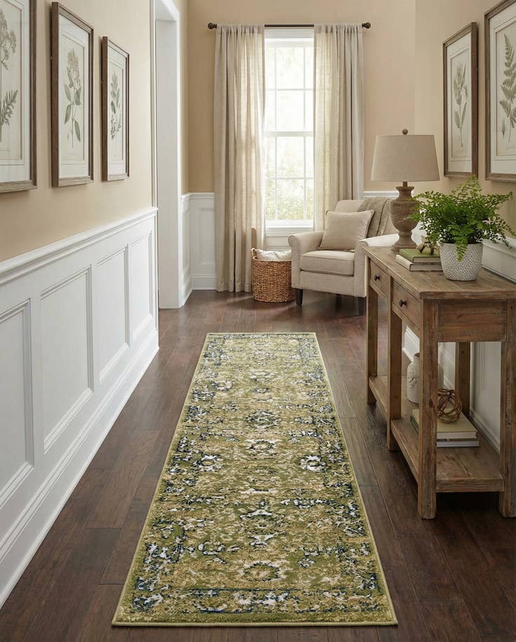 Detail image of 2' x 8' Charleston Runner Rug