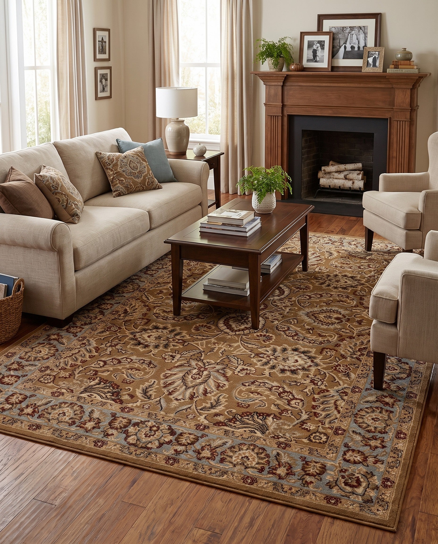 Dark Yellow Aditi Rug