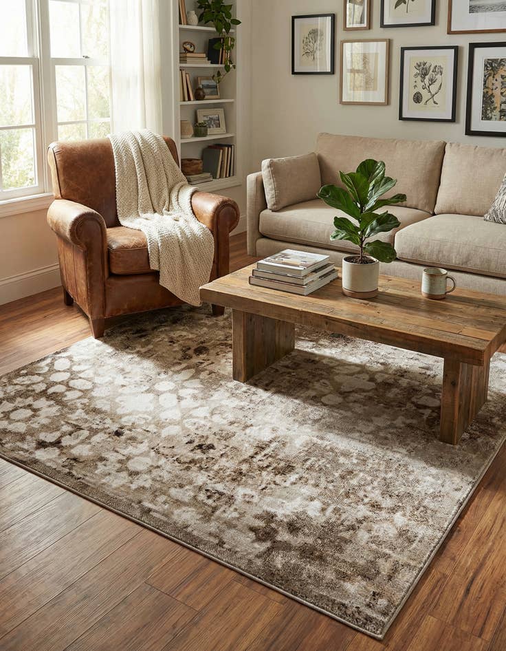 Detail image of 6' x 6' Monte Carlo Square Rug