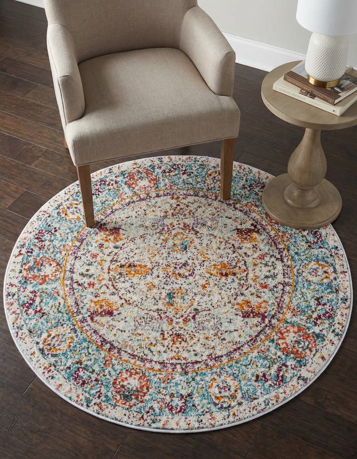 3' 3 x 3' 3 Santiago Round Rug