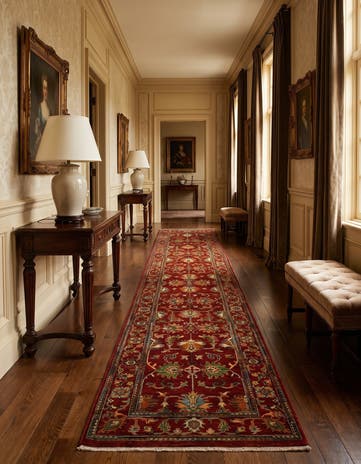 2' 7 x 11' 11 Hand Knotted Ariana Ziegler Runner Rug