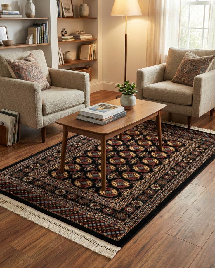 Detail image of 3' x 5' 3 Bokhara Rug