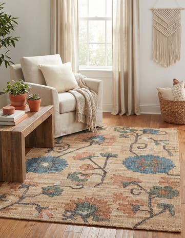 Hand Woven Kala Handwoven Jute Rug