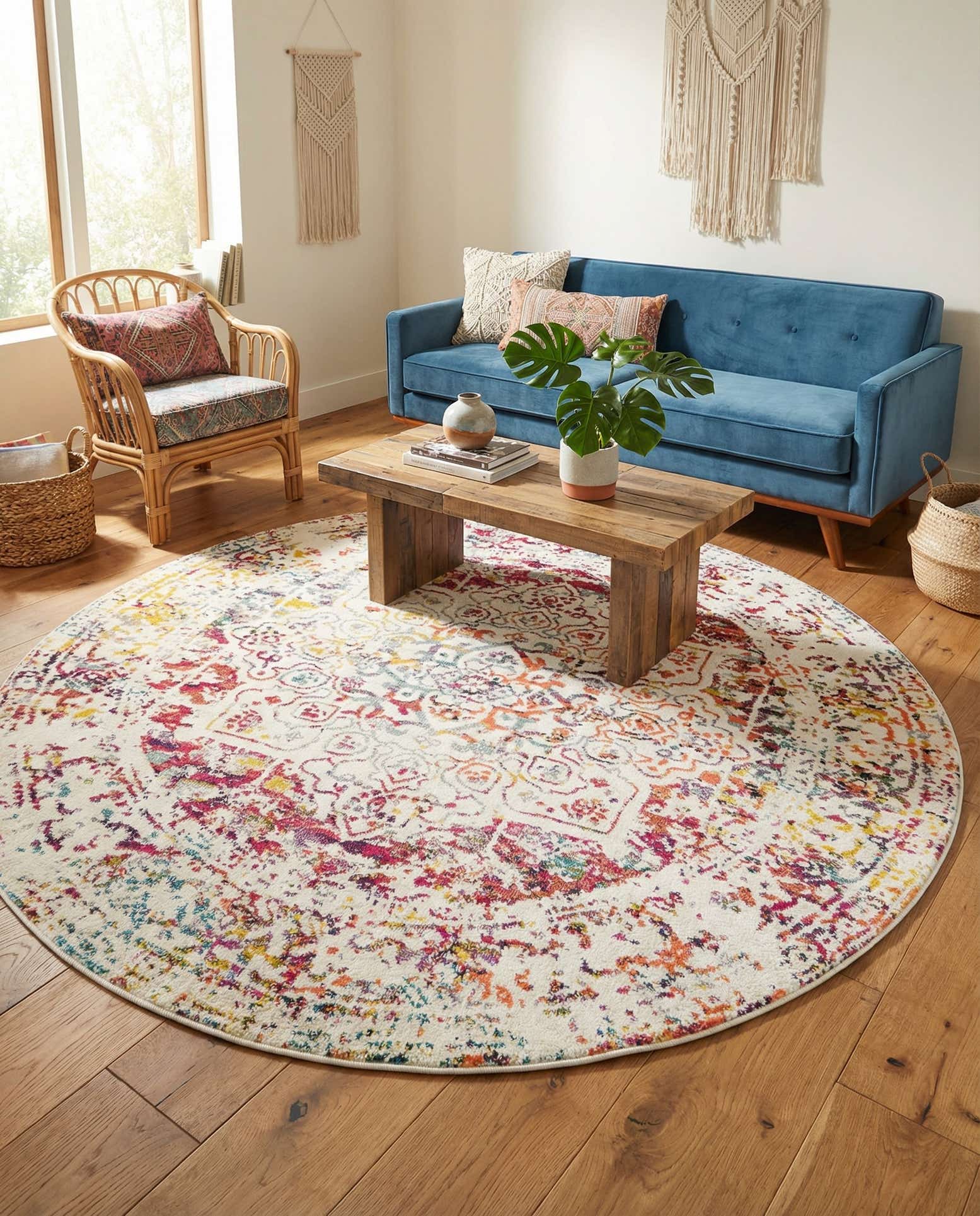 7' 10 x 7' 10 Arlington Round Rug