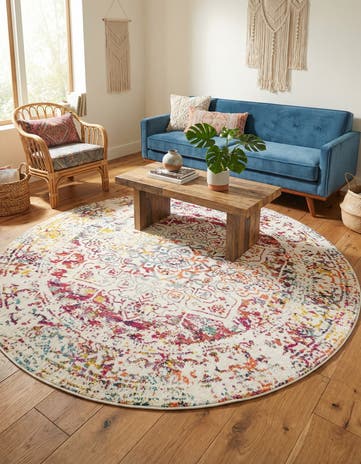 7' 10 x 7' 10 Arlington Round Rug