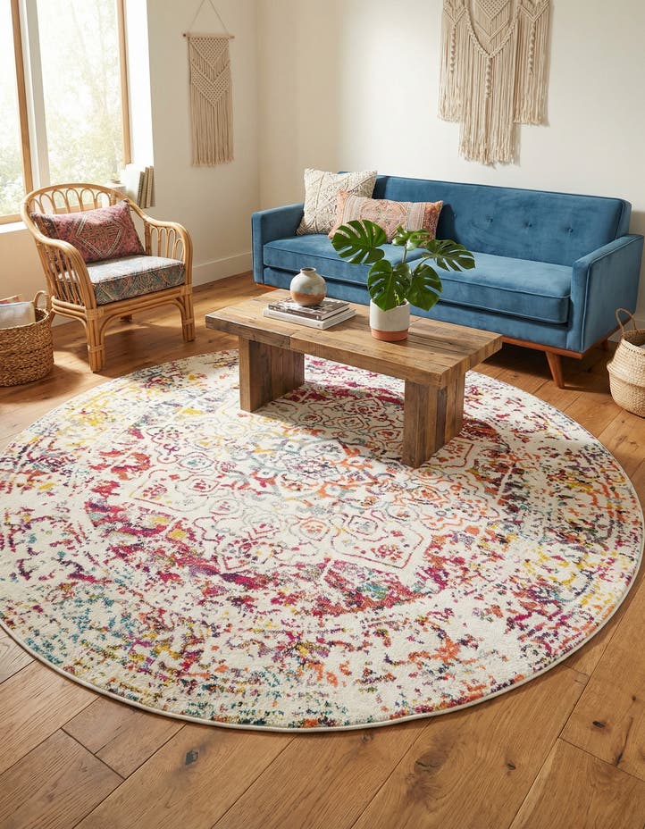 7' 10 x 7' 10 Arlington Round Rug