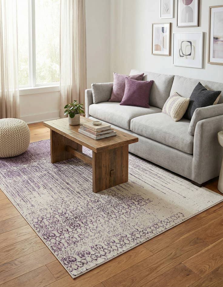 Detail image of 5' 3 x 8' Angelica Rug