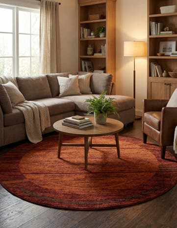 7' 10 x 7' 10 Equinox Round Rug