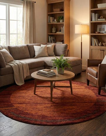 7' 10 x 7' 10 Equinox Round Rug