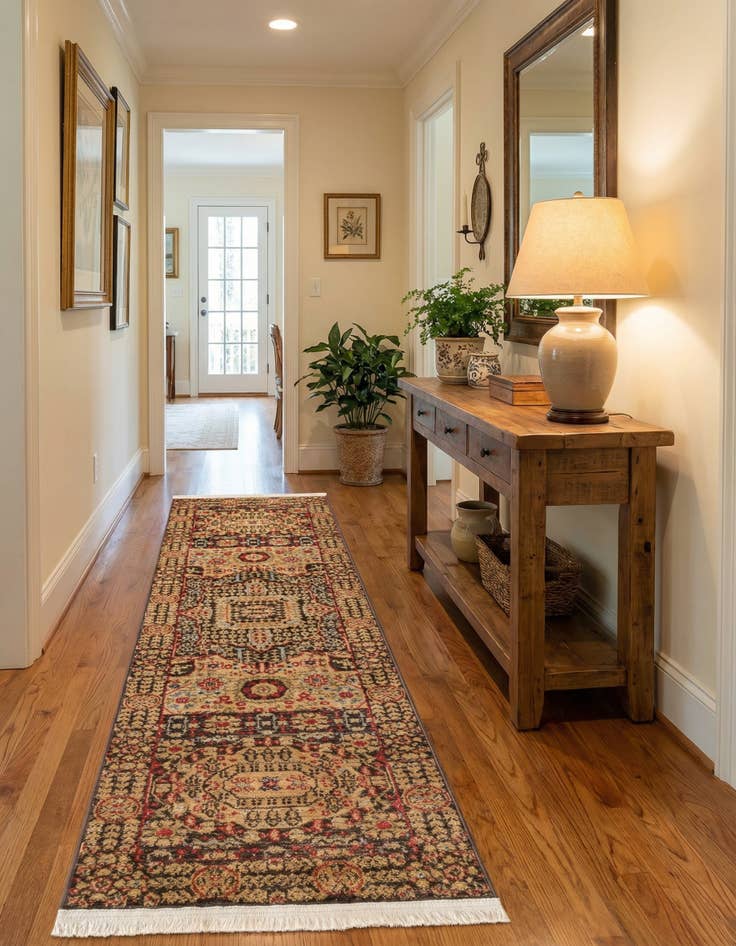 Detail image of 2' x 6' Amina Runner Rug