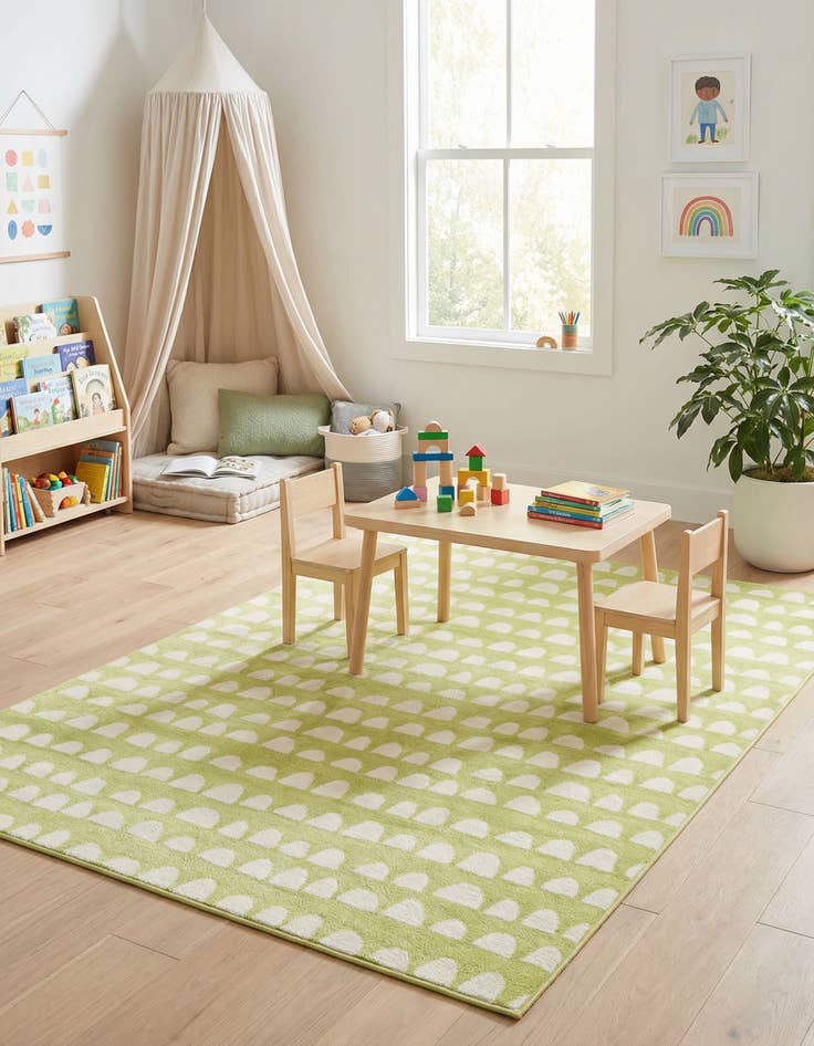 Detail image of 7' 10 x 10' Whimsy Kids Rug