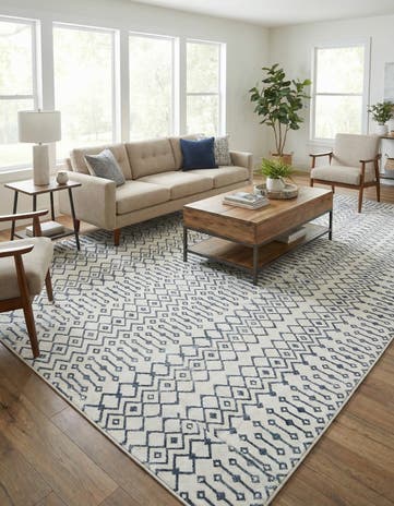 10' x 14' Bohemian Trellis Rug