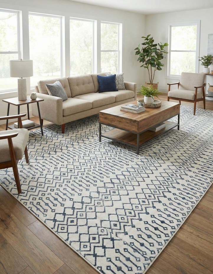 10' x 14' Bohemian Trellis Rug
