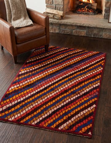 3' 1 x 4' 2 Hand Knotted Balouch Wool Rug