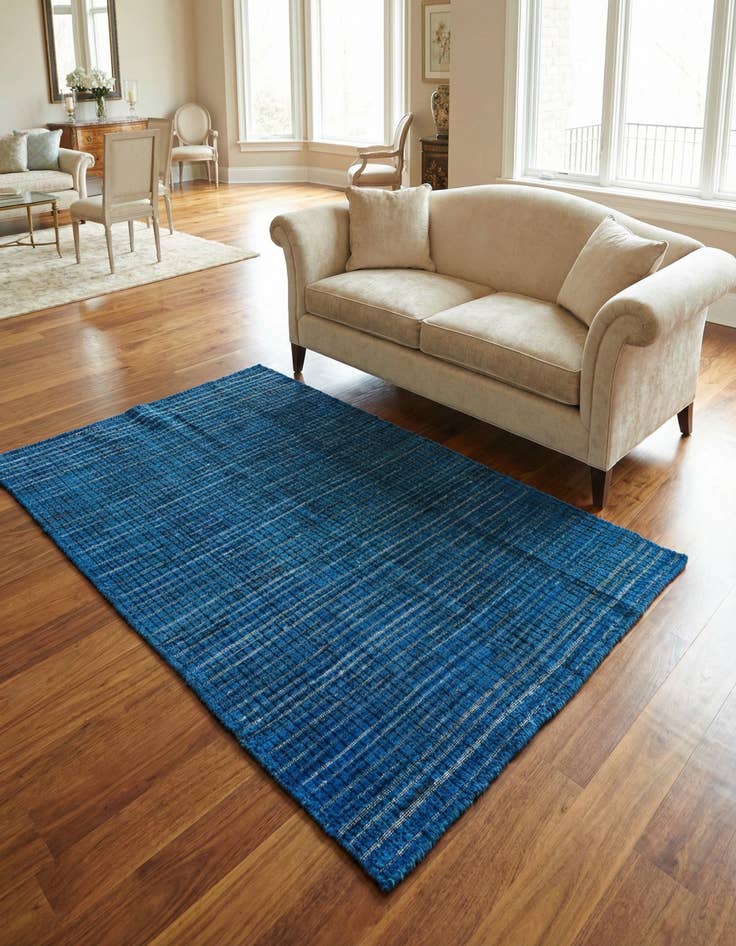 Detail image of 3' 9 x 5' 11 Hand Knotted Darya Wool Rug