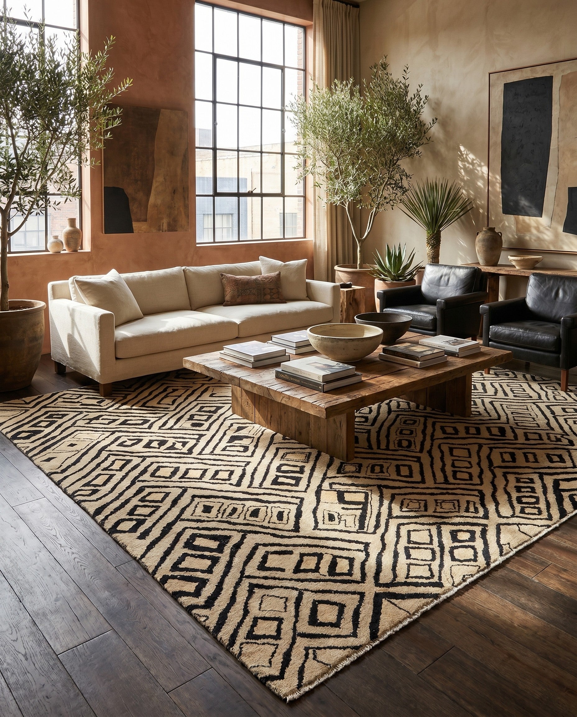 8' 4 x 10' 1 Hand Knotted Darya Wool Rug