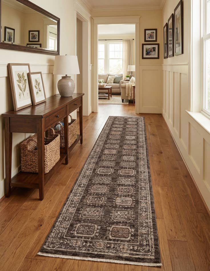 Detail image of 2' 7 x 12' 6 Grand Tradition Rug