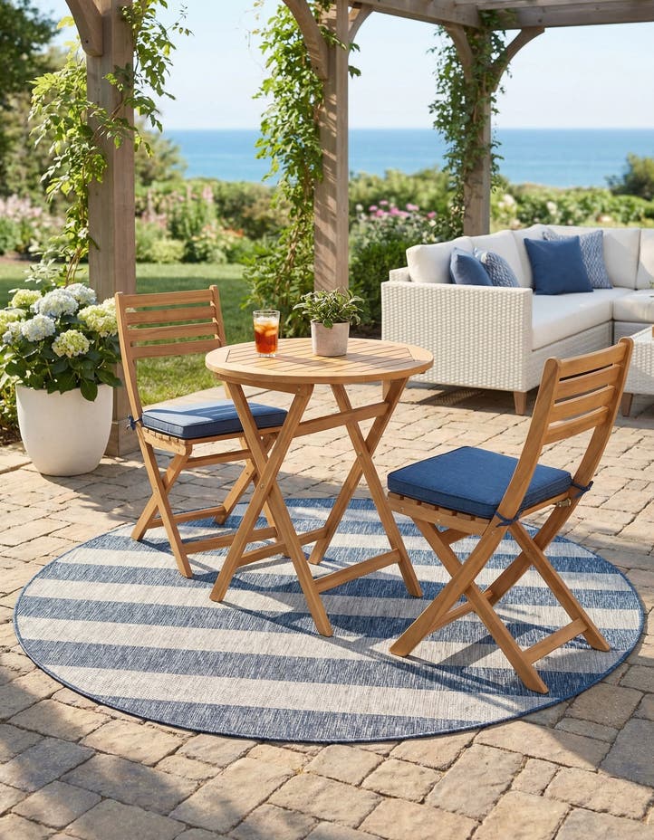 6' x 6' Easy-Clean Ribbon Indoor / Outdoor...