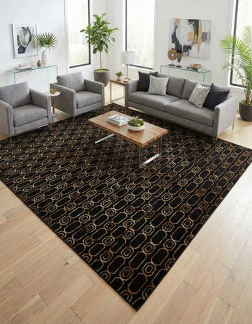 10' x 10' Vogue Geo Square Rug