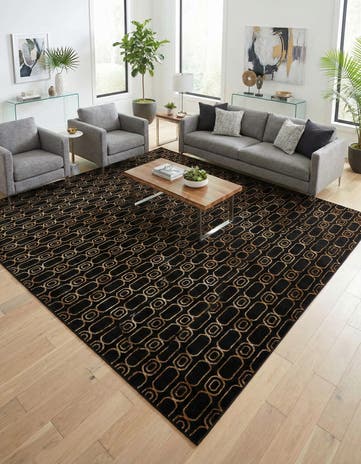 10' x 10' Vogue Geo Square Rug