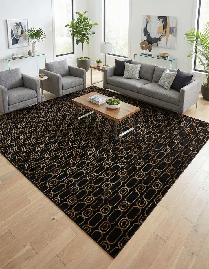 10' x 10' Vogue Geo Square Rug