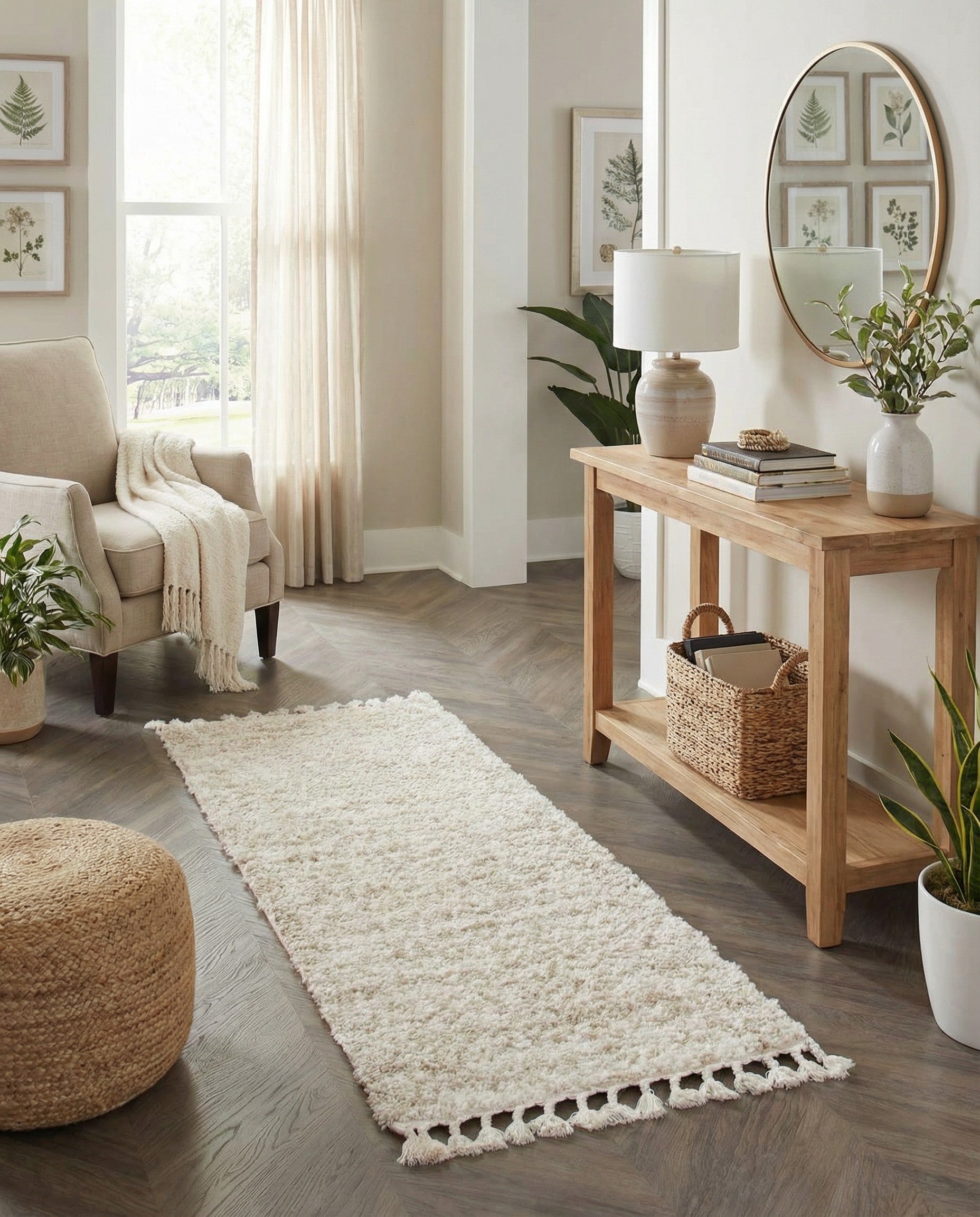 2' 2 x 6' Athena Shag Runner Rug