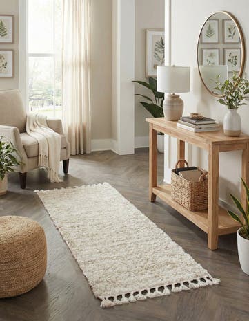 2' 2 x 6' Athena Shag Runner Rug