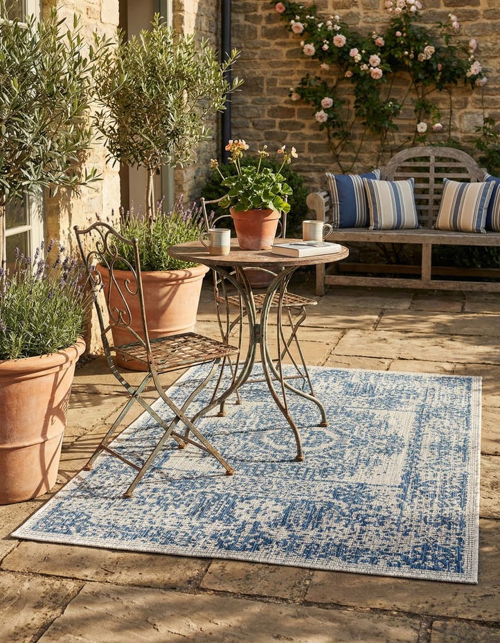 3' x 5' 3 Easy-Clean Traditional Indoor / Ou...