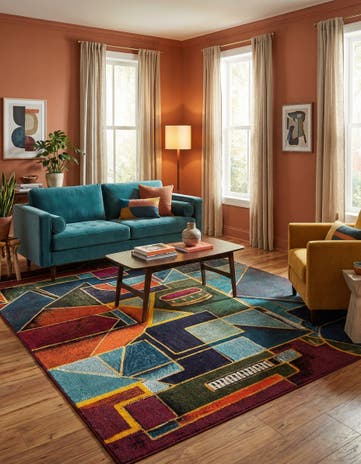 9' x 12' Washable Haerfest Rug