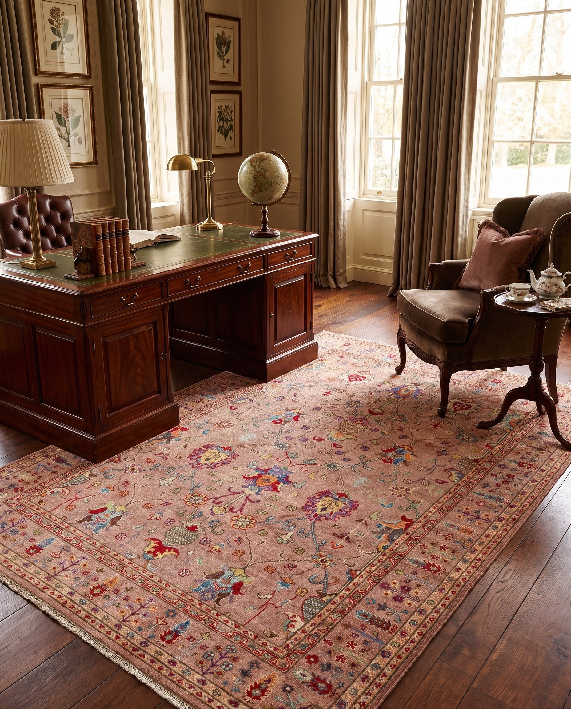 6' 7 x 9' 9 Hand Knotted Kazak Rug