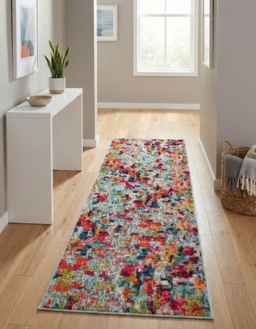 2' 2 x 6' Washable Theia Runner Rug