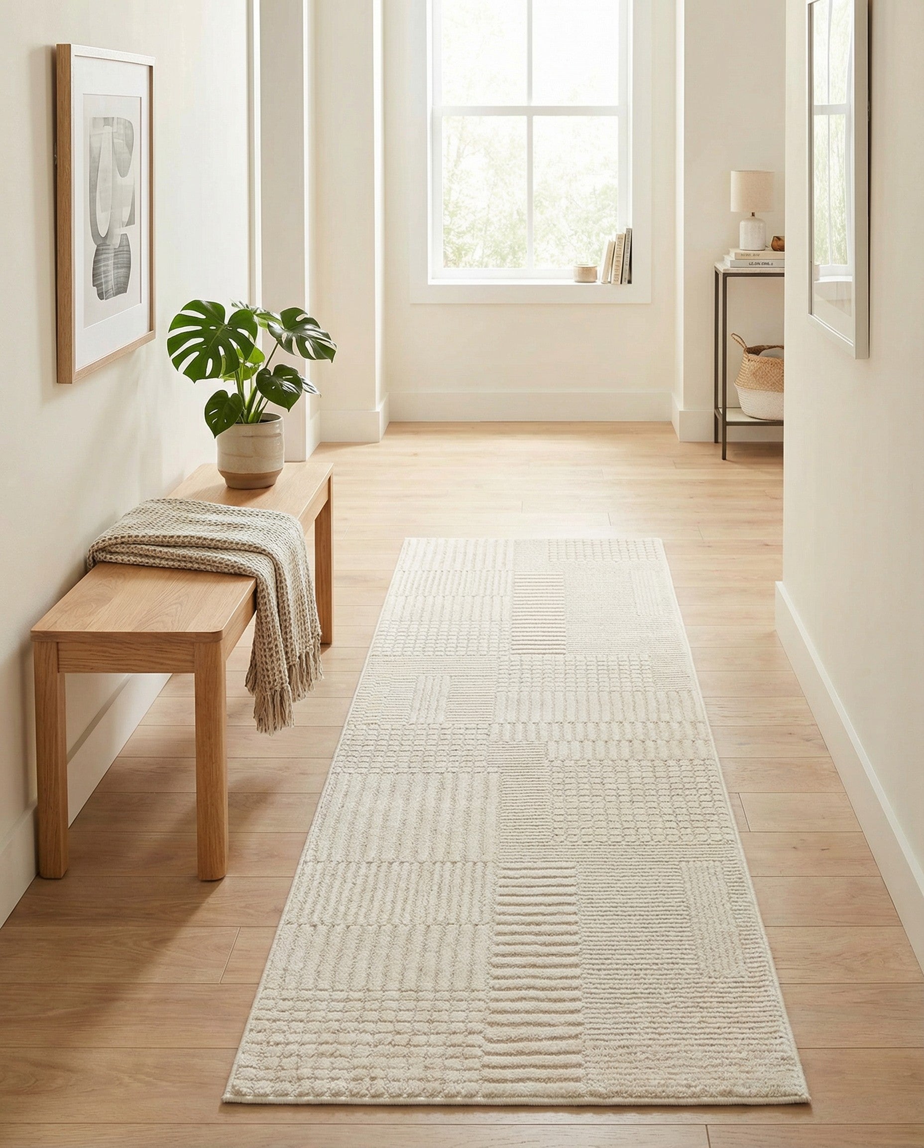 2' 2 x 6' Textura Designer Runner Rug