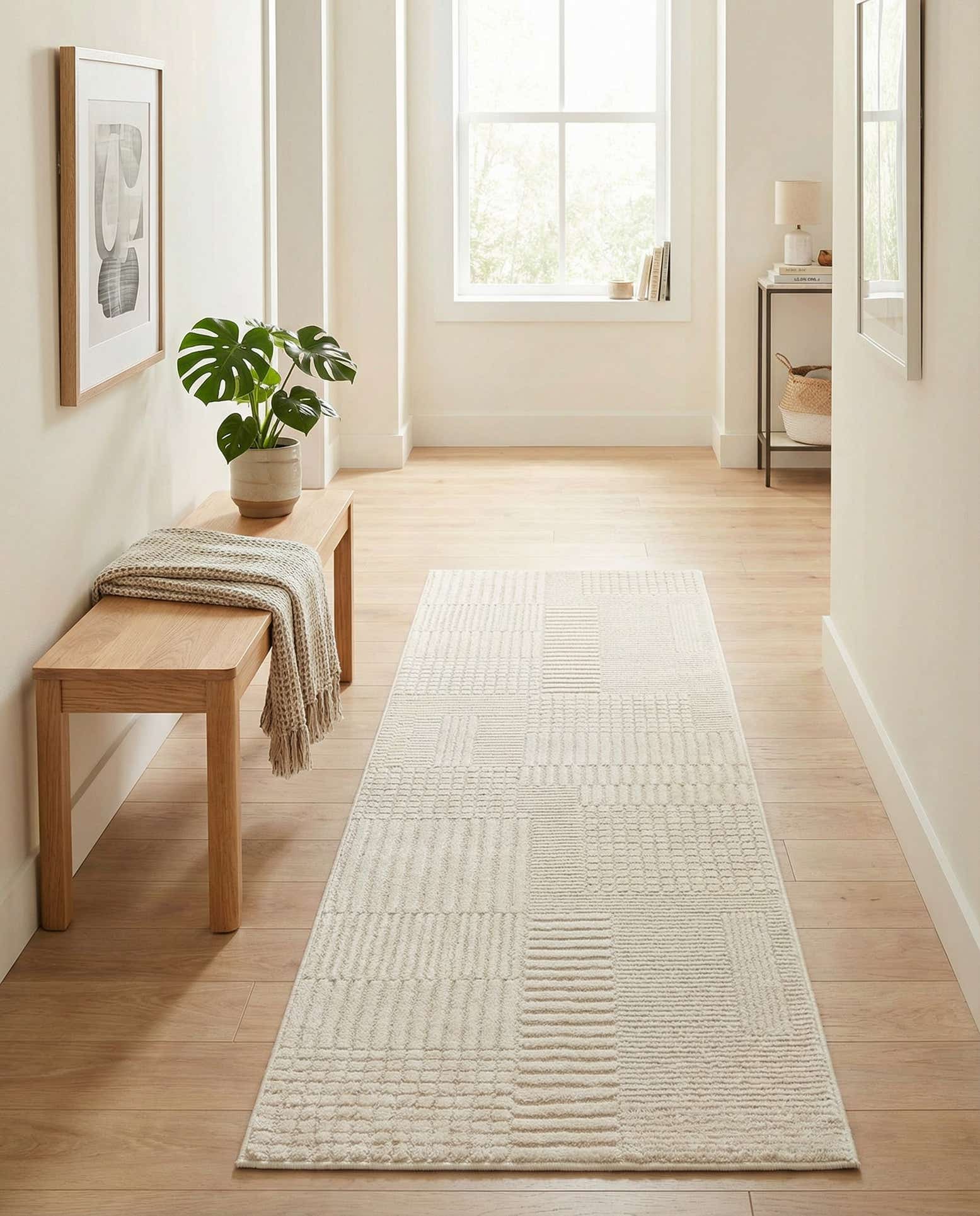 2' 2 x 6' Textura Designer Runner Rug